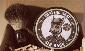 Shaving brush kit with Brush and Soap