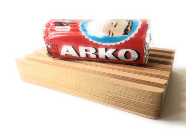 wooden soap saver